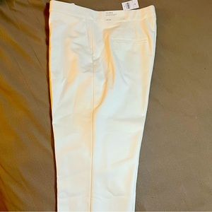 NWT Ann Taylor winter white pants